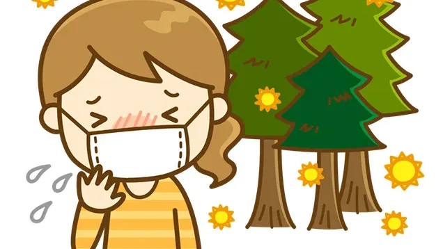 花粉による肌あれ 花粉皮膚炎 について解説 症状 対策 予防 ひまわり医院 内科 皮膚科